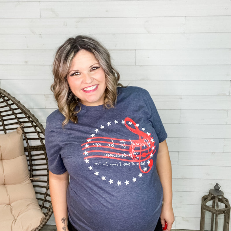 "Proud To Be An American" Graphic Tee