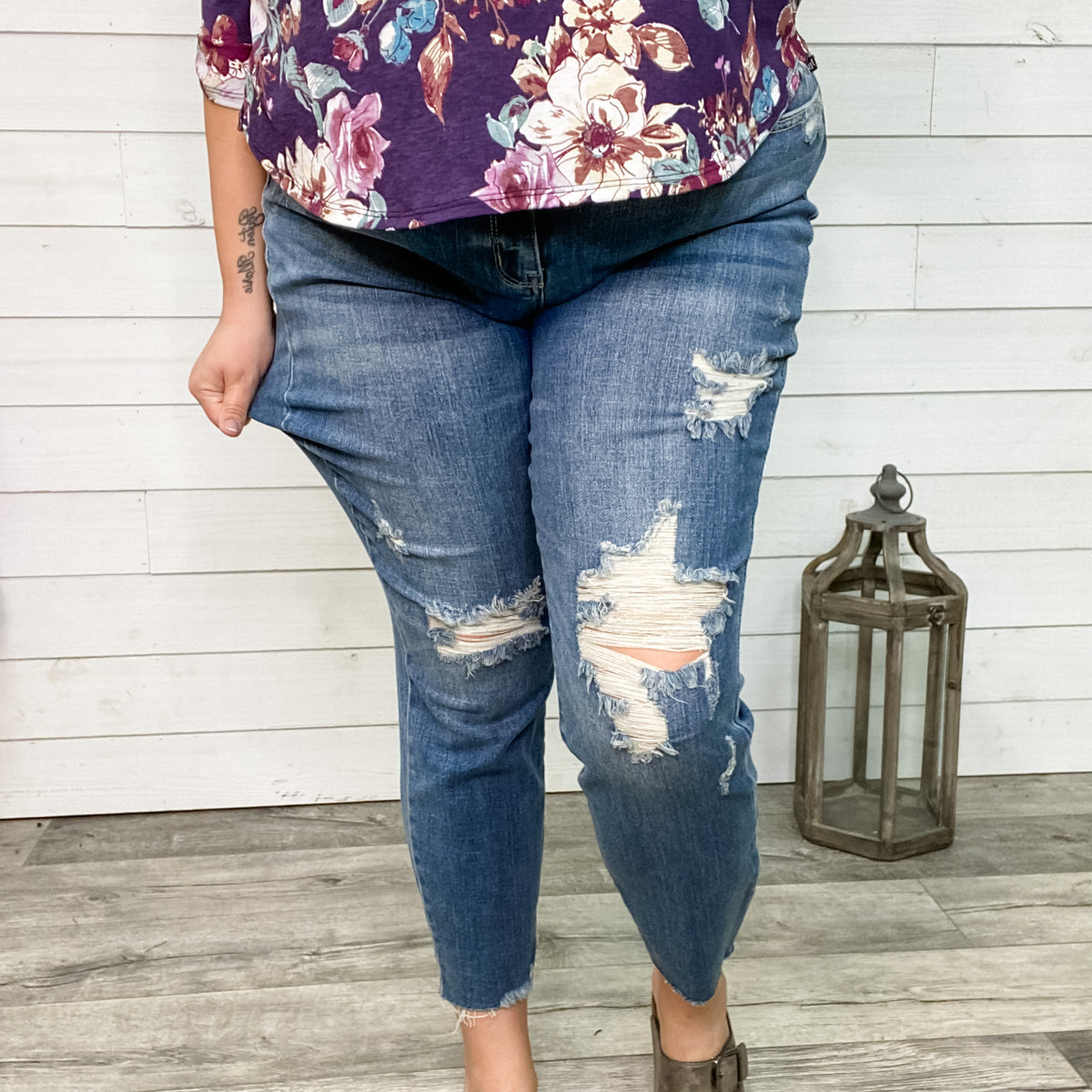 Judy Blue "It's Your Birthday" Relaxed fit jeans
