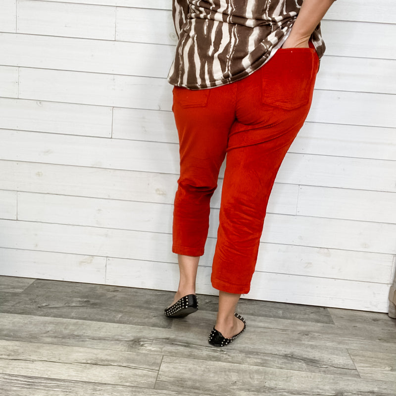 Rust Corduroy Pants – Southern Western Boutique