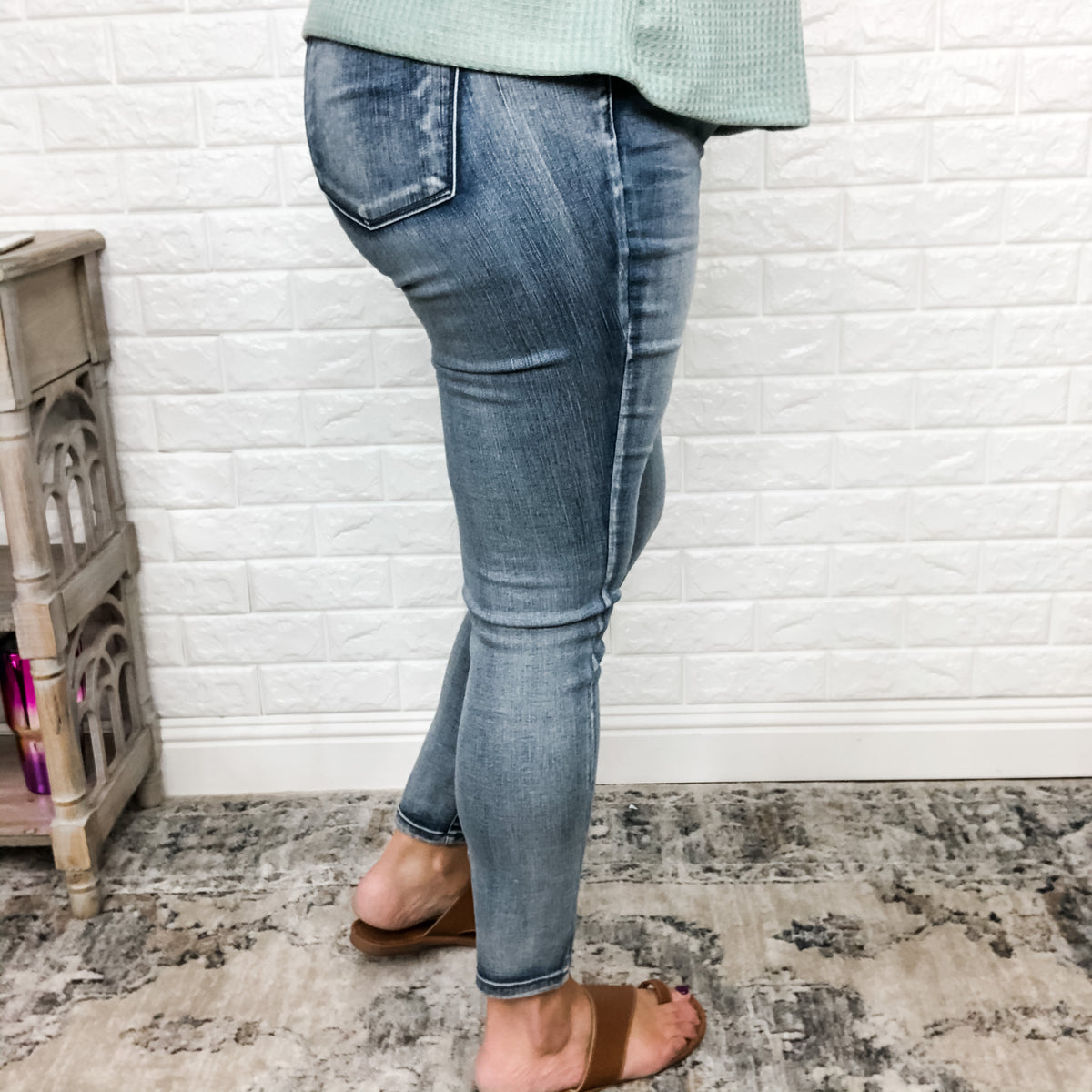 Judy Blue Whiskers On Kittens Skinny Jeans-Lola Monroe Boutique