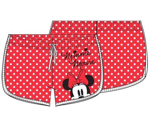 Junior Sizing Disney Minnie Mouse Lounge Shorts-Lola Monroe Boutique