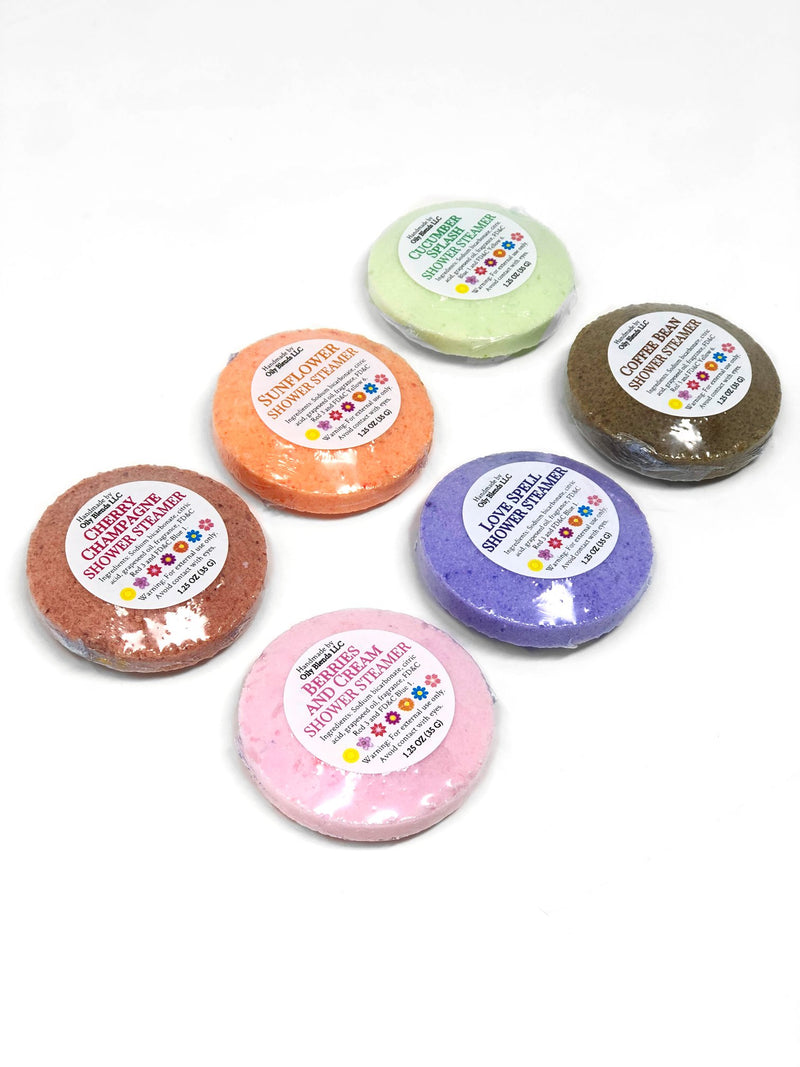Organic Shower Steamers (New Scents)