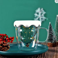 3D Christmas Tree Mug with Lid-Lola Monroe Boutique
