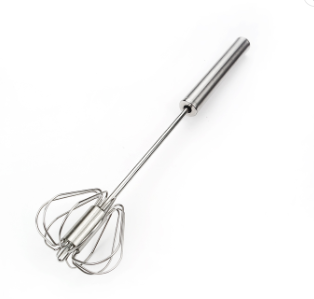 Semi Automatic Stainless Steele Egg Beater Set of 2-Lola Monroe Boutique